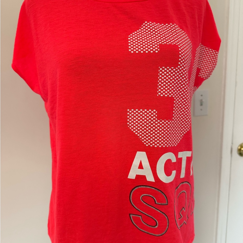 H&M Sport Bright Red Top